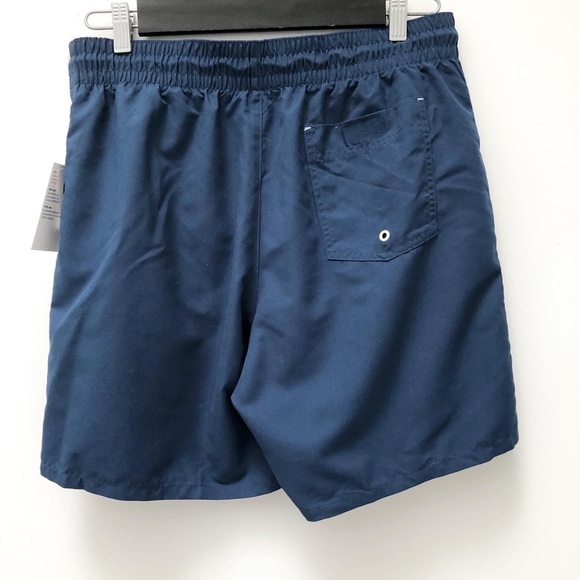 Old Navy solid colour navy blue swim trunks - Picture 4 of 4